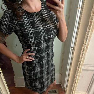 Black and White Business Dress